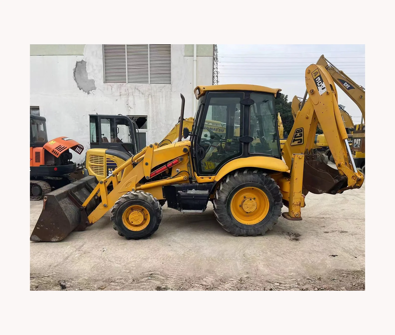 Многофункциональный Подержанный JCB машина Jcb Экскаватор-погрузчик 3cx JCB3CX 4cx сделано в Великобритании готов к продаже
