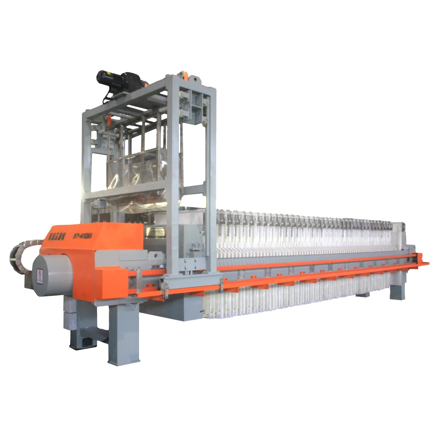 Zhejiang longyuan Opening Automatic Chamber Membrane  filter Press Filter Reinforced polypropylene dehydration equipment