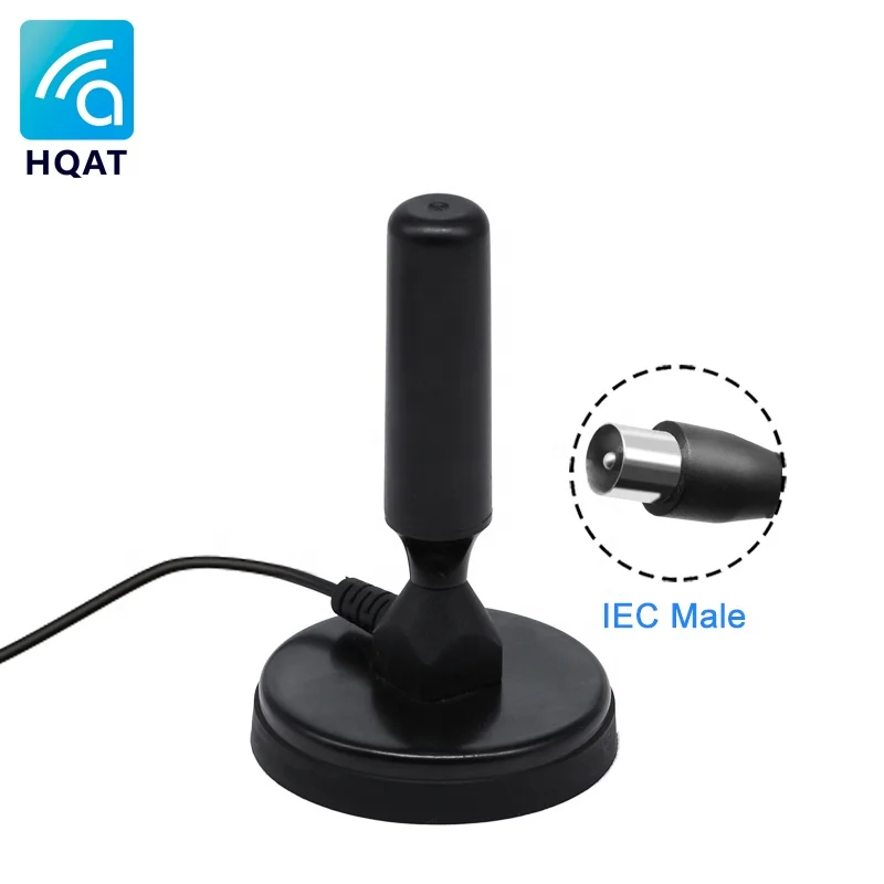 Manufactory DVB T2 HD Digital TV Antenna With Magnetic Sucker Base