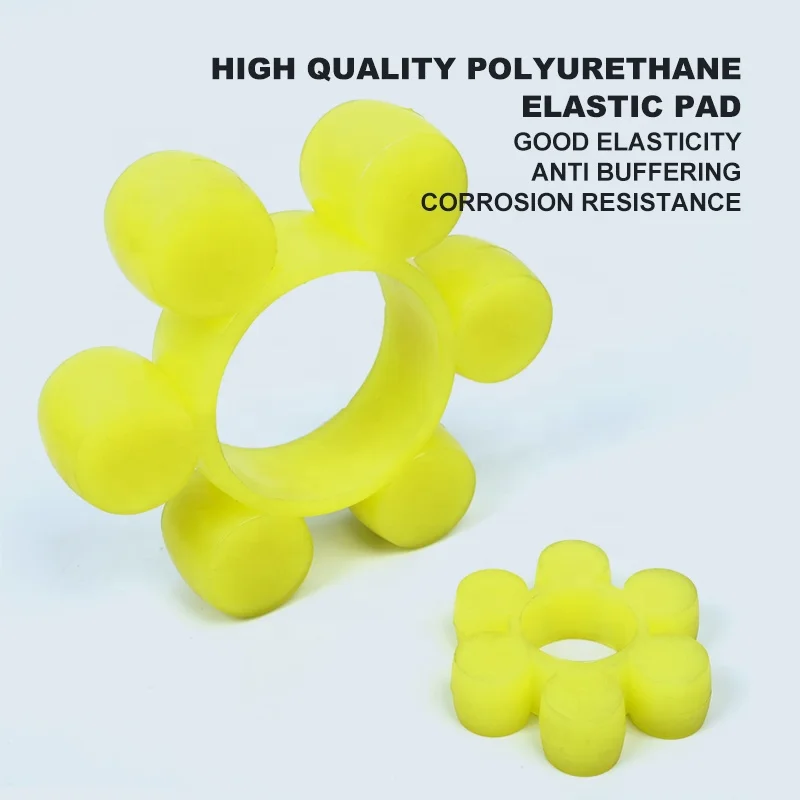 LM ML Plum Shaped Elastic flexible electric motor shaft coupling drive spline engine high torque hydraulic jaw coupling keyway