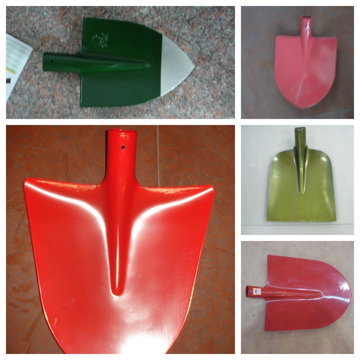 hot selling factory price steel material and farming spade application shovel head