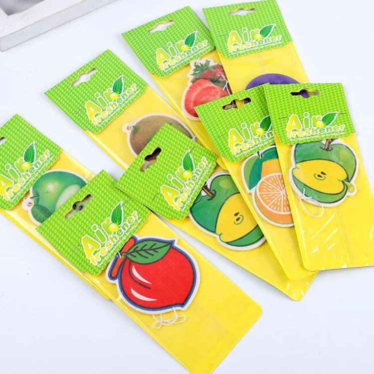 2021 Top One Car Air Freshener Auto Hanging Perfume Paper With China Promotion Gifts Card Packaging Custom Design Decoration