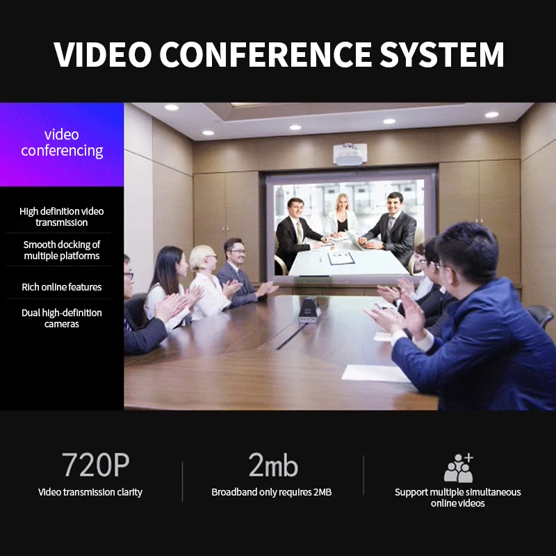 Professional 4k@30fps  Ptz Video Conference Camera 5MP Streaming Video Conference Camera System With Translation VTR9800