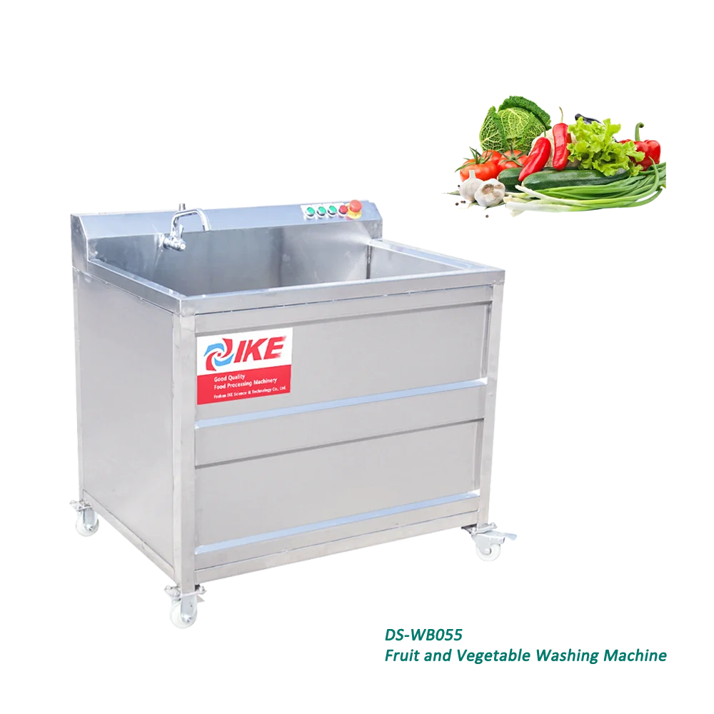 Favorable Price 304 Stainless Steel Bubble Automatic Broccoli Lettuce Fruit And Vegetable Washing Machine