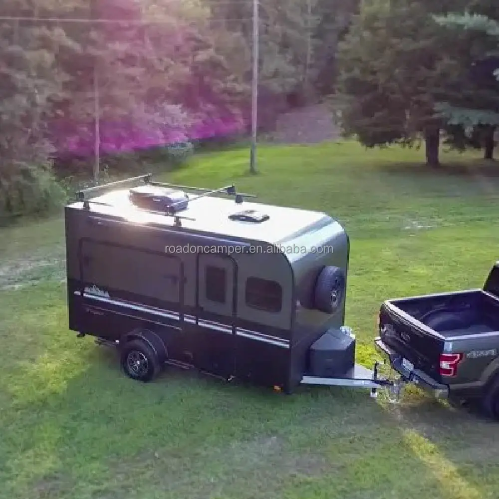 Independent Suspension and Large Tool Travel Box for Expedition & Expedition Camping 4*4 Small Off-Road Camping Trailer