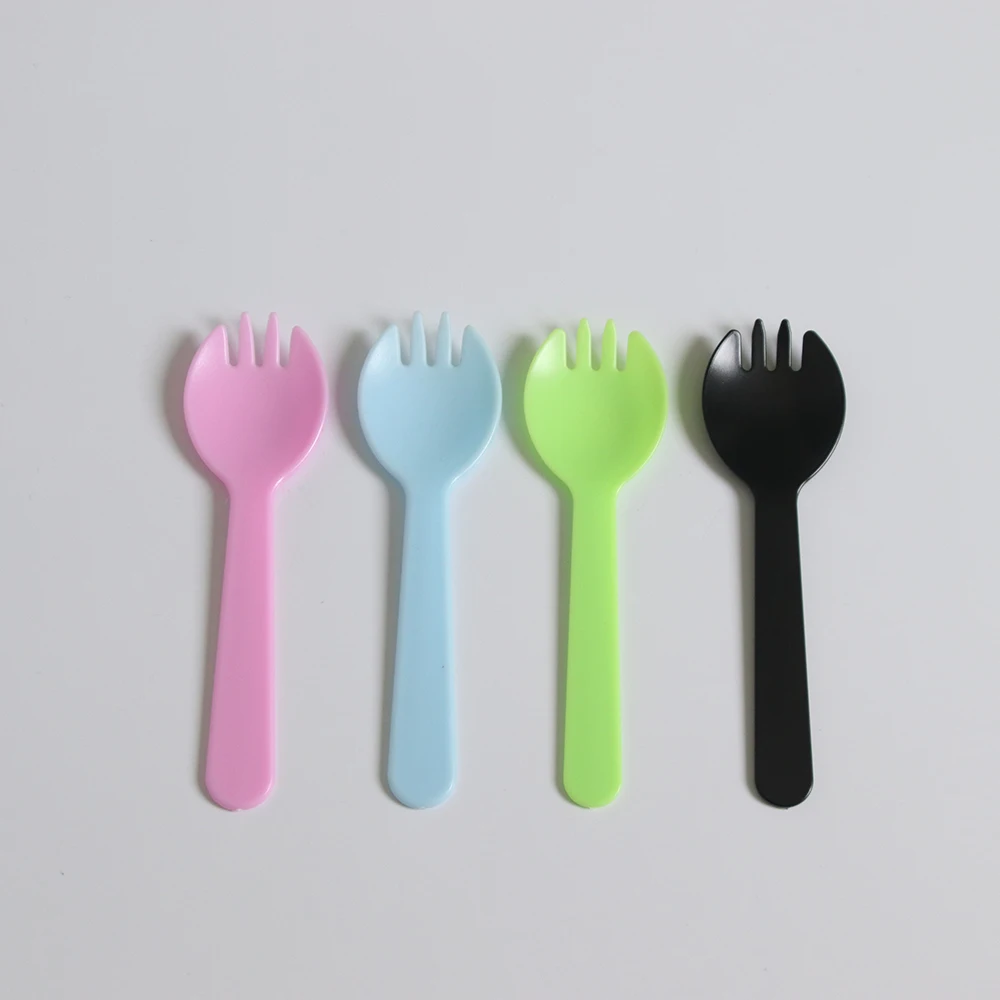 factory plastic ice cream spoon design disposable plastic spoon cheap price disposal plastic spoons