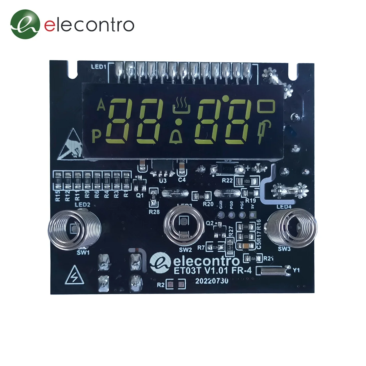 Electric oven timer 12/24 hour touch oven timer /switch for electric oven