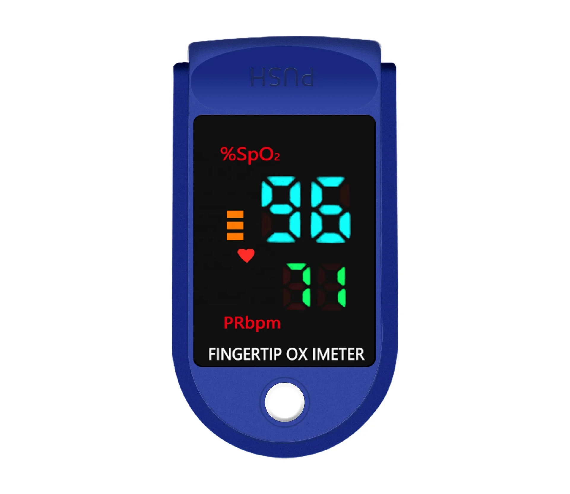 
LK87 LED Finger Clip Pulse Oximeter Blood Oxygen Monitor Finger Pulse Heart Rate Meter 