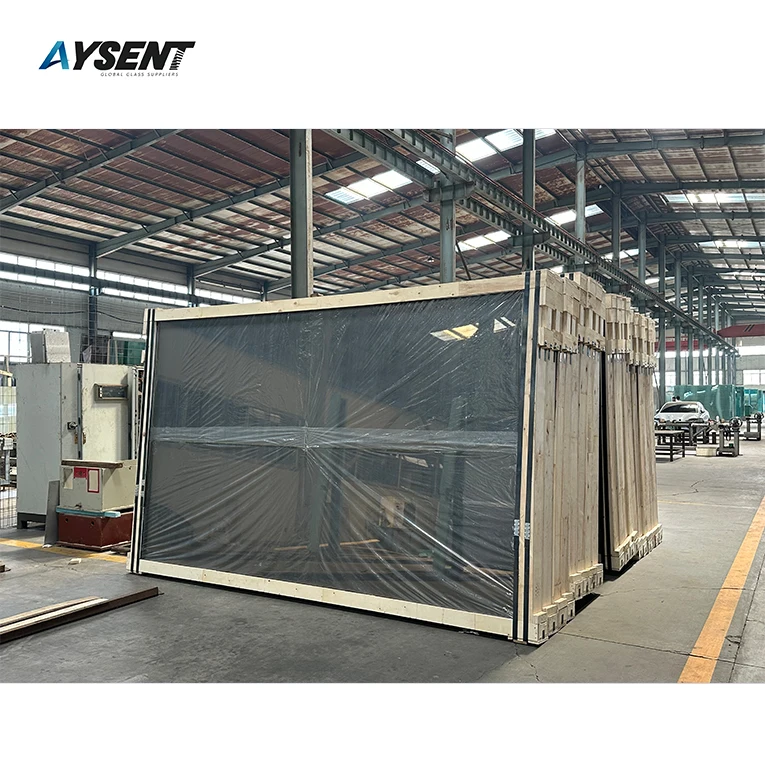 Good Quality Bronze Brown Blue Gray Green Black Tinted Reflective Glass for Building Curtain Wall