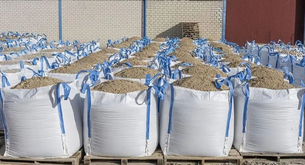 1 ton 1.5 ton container bulk fibc big bag bulk cement bag for gypsum