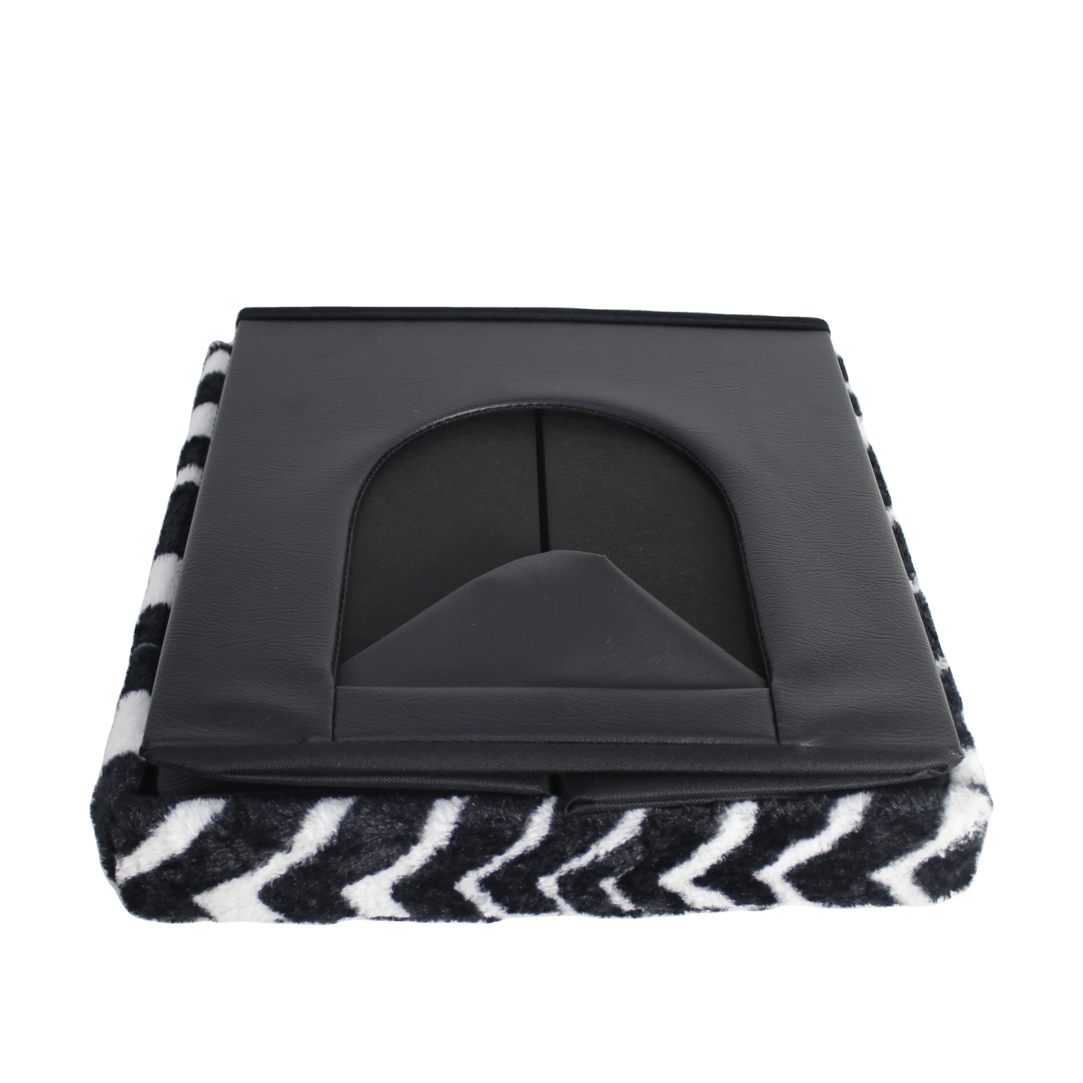 RTS luxury folding ottoman box storage chair pet house functional customized animal folding storage ottoman