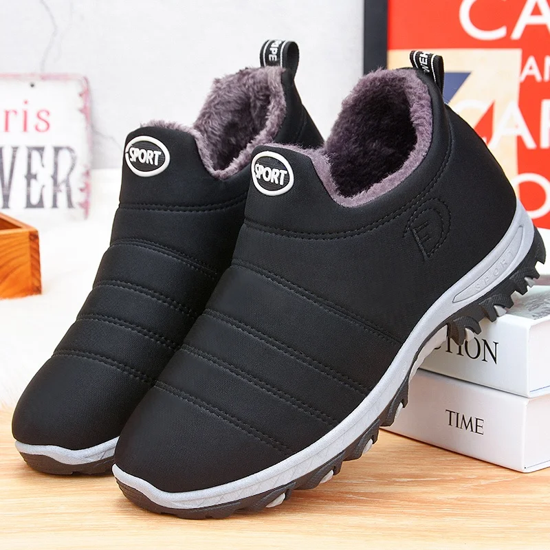 M666 New 2021 padded boots ladies winter cotton boots snow boots outdoor sports walking warm shoes