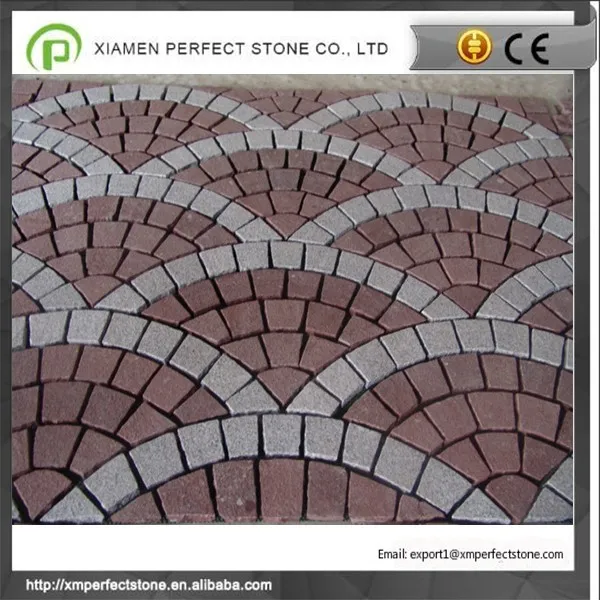 Cheap Wholesale 10x10 Driveway landscaping natural Paving Stone Granite Paving Stone Cube Stone For Yard