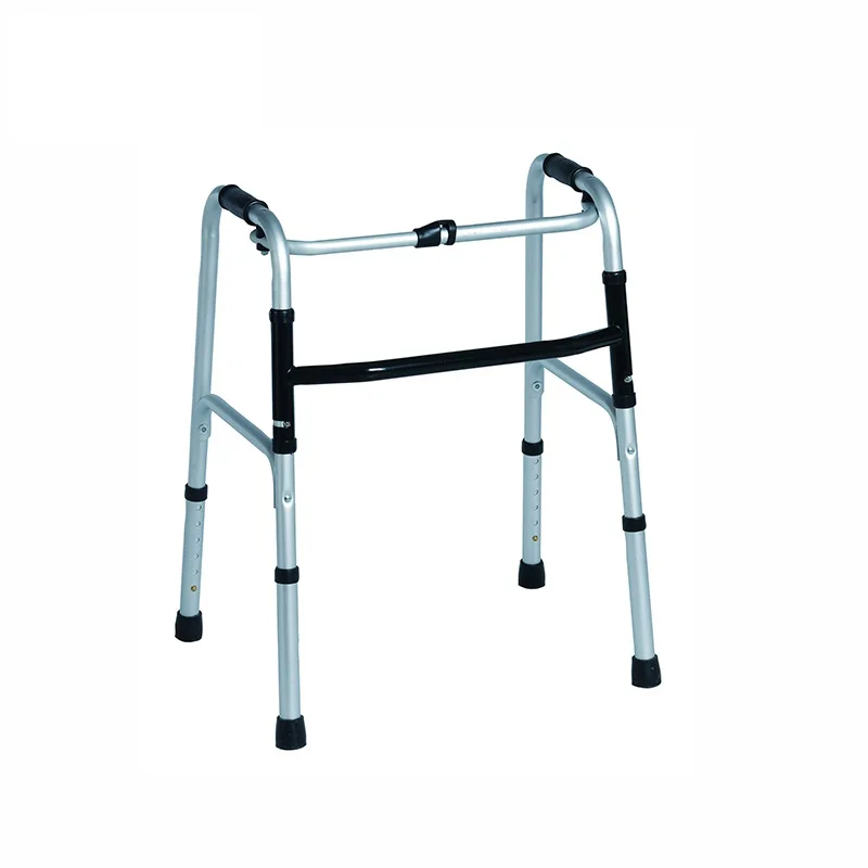 Реабилитационные терапевтические принадлежности из алюминия и пластика складные ходунки для пожилых людей