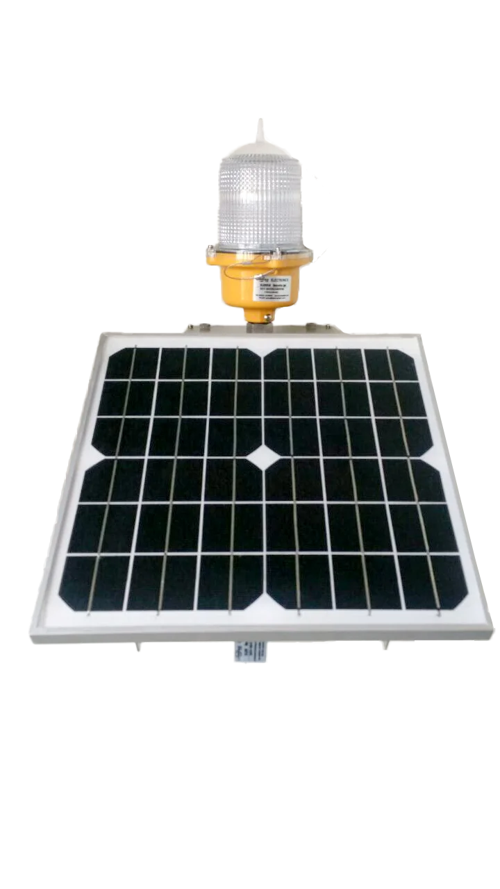 DLT10S LED Solar powered crane warning lights,obstacle light,aircraft warning lights,obstruction light price