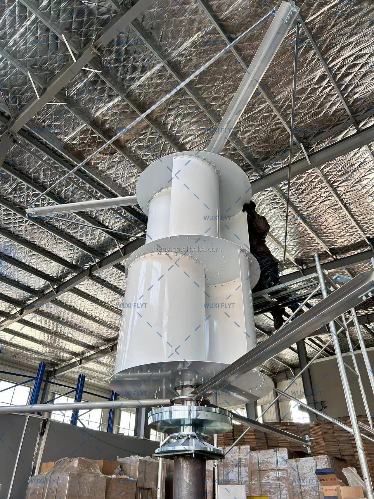 hot price 5kw12v 24v 48v 96v 220v Vertical Axis Off Grid Free Energy System 600w Wind Turbine Generator solar and wind generator