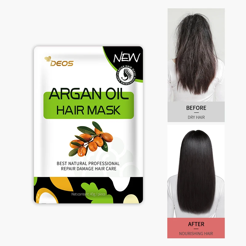 Anti-dandruff long-lasting nourishing hair softening hair mask argan oil hair mask