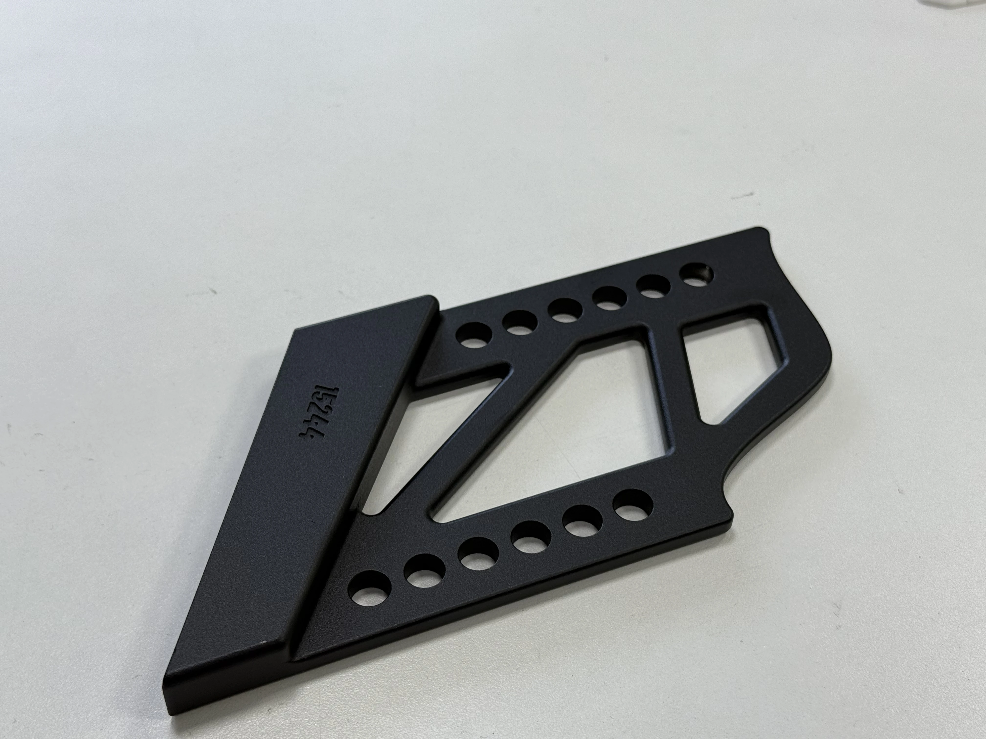 Custom Durable Aluminum alloy brackets CNC Milling Parts Aluminum Black Anodizing CNC Machining Parts auto brackets parts