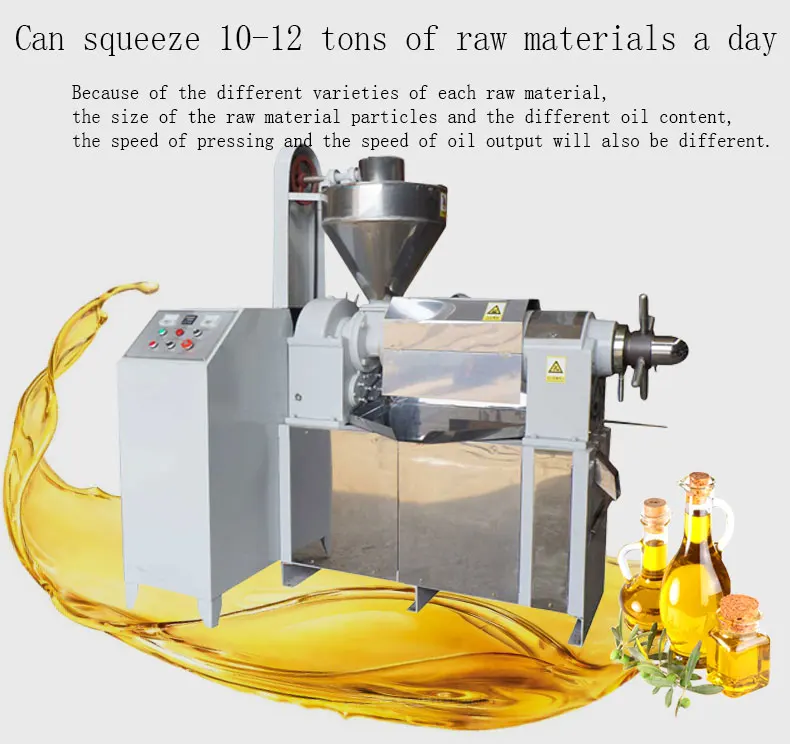 Industrial Masterd 450KG/H-500KG/H Olive Oil Press Machine With Vacuum Filter