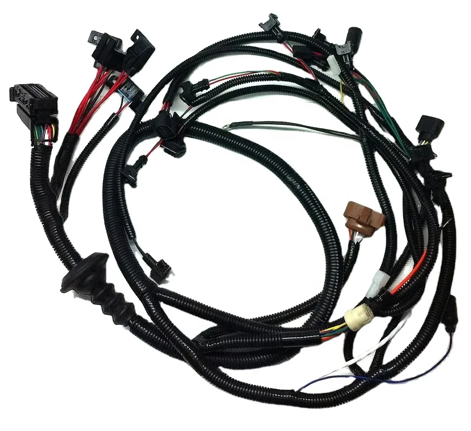 4L80E DBW Engine Wiring Harness Standalone for Compatible with Drive by Wire LS Engines 4.8 5.3 6.0 Green/Blue PCM