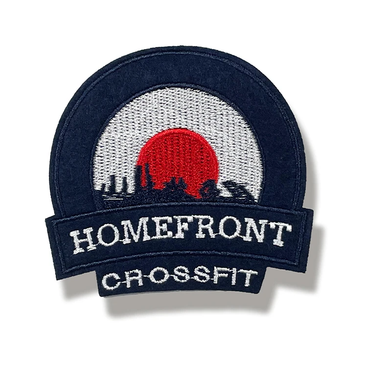 Hot Sustainable Featured New Embroidered Patch Shorts Garment Label Labels