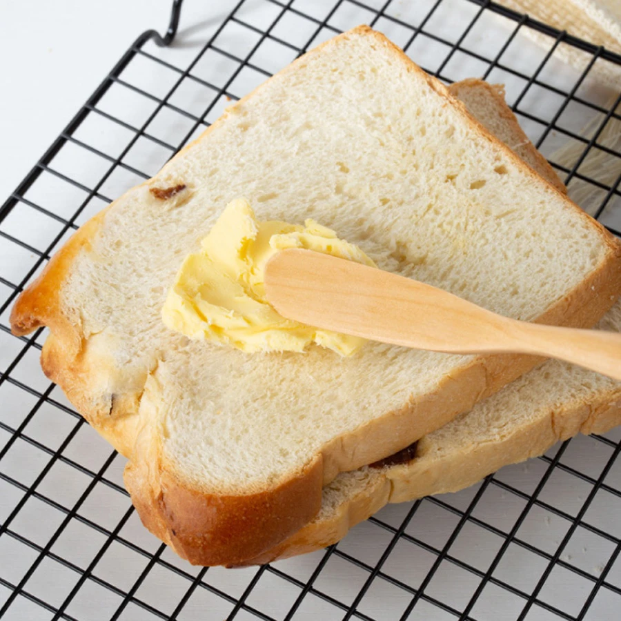 Fashion creative exquisite natural wooden butter knife cheese spreader handmade kitchen wooden tools