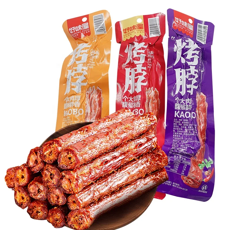 
Chinese Duck Meat Snacks Seasoned Duck Neck Instant Snacks Spicy Flavor 