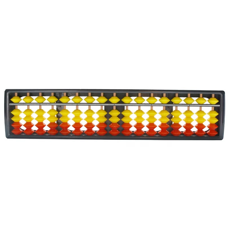 Abacus Soroban 17 стержней обучение школьников дешевый китайский Пользовательский логотип красочный ABS пластик детская математическая игрушка