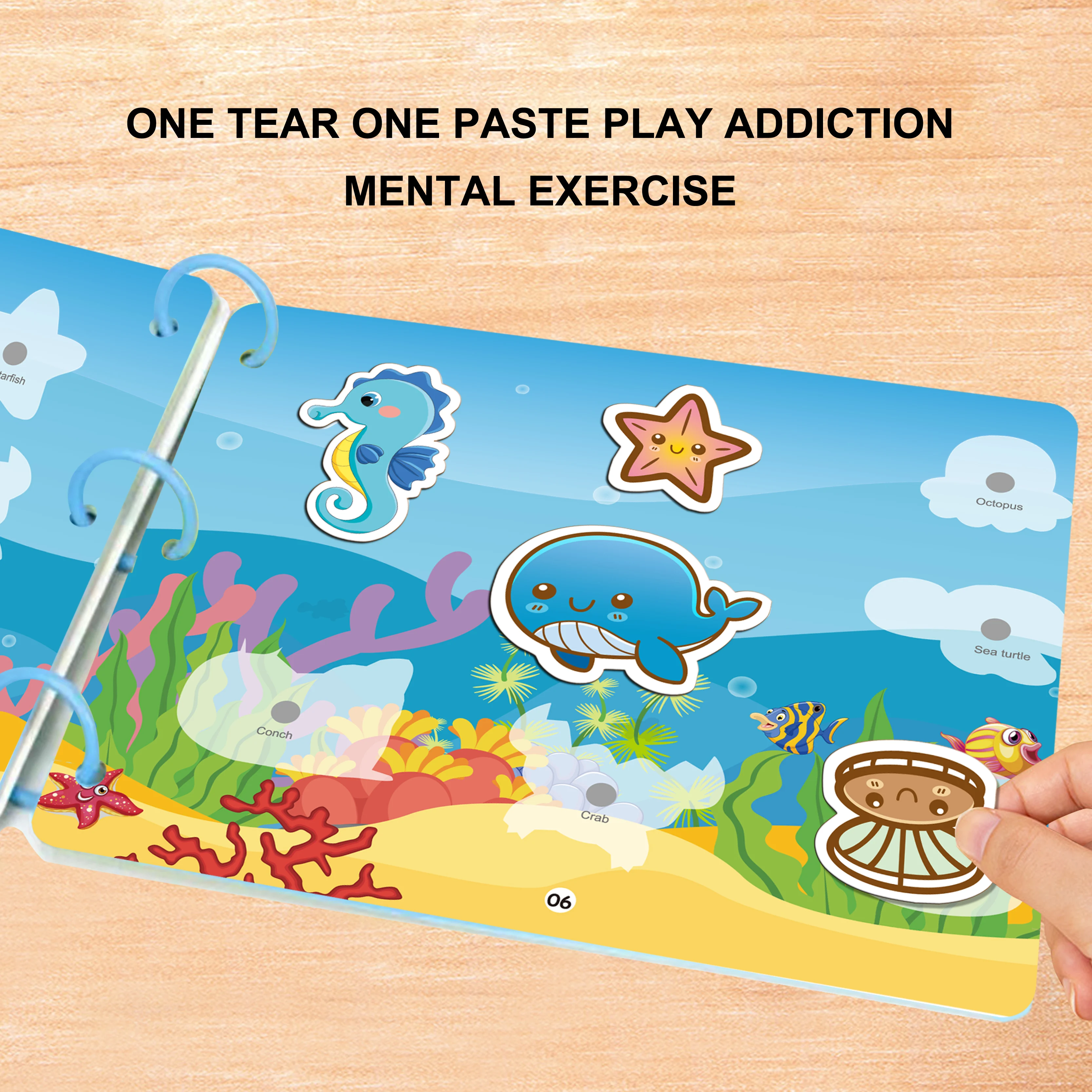 my preschool Quiet busy book Preschool learning activities Toys garden felt farm busy book for kids montessori