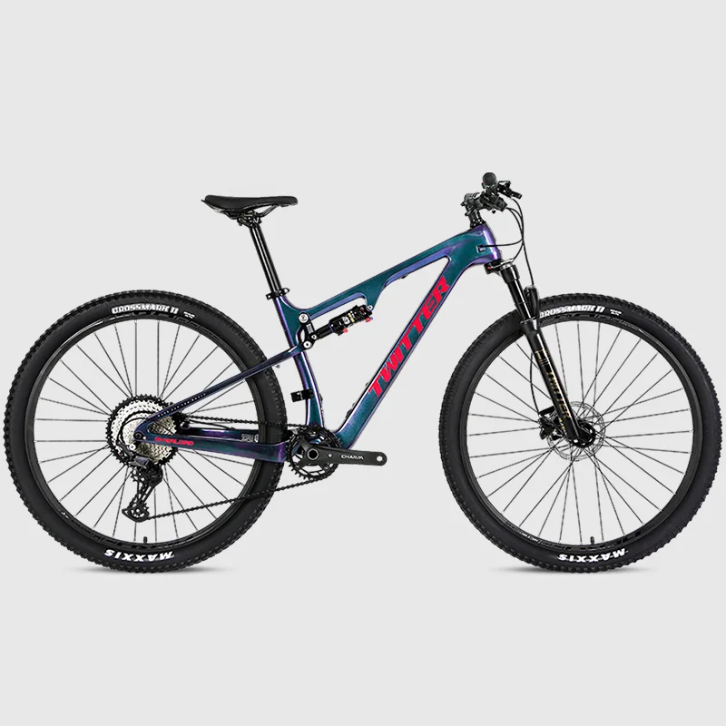 Углеродный горный велосипед Deore mtb с задней подвеской для взрослых