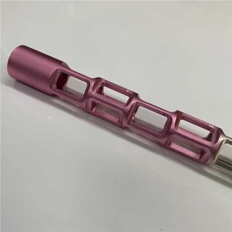 Chinese factory customized color alumina alloy stem tube CNC machining service