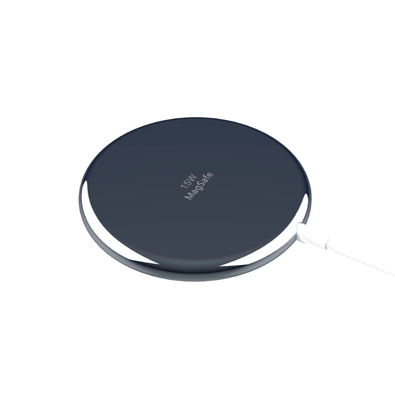 QI wireless charger Smooth aluminium alloy housing Wireless Fast Charging wireless charger magnetic function