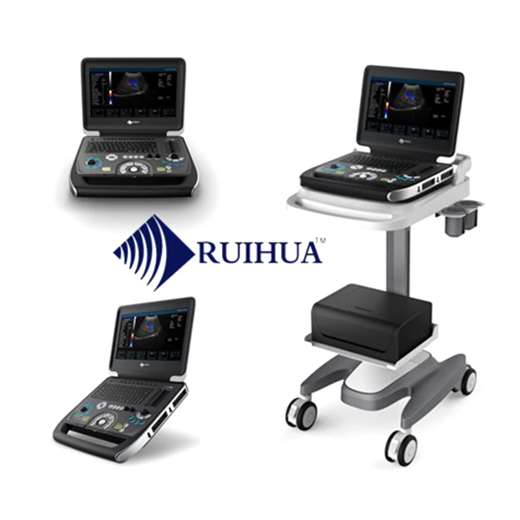 RUIHUA brand manufacturer cheap color Doppler medical ultrasound instruments portable Laptop ultrasound