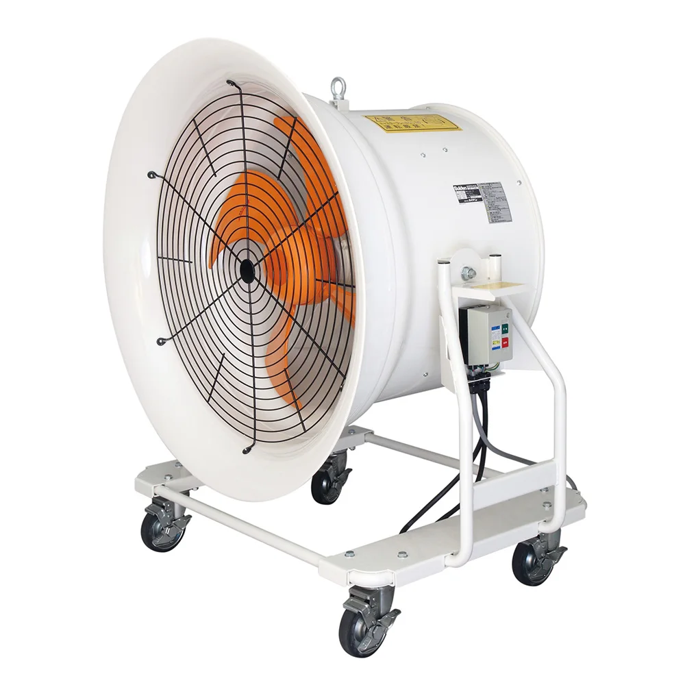 Bulk safety effective exhaust ventilation fan that blow cold air cooling