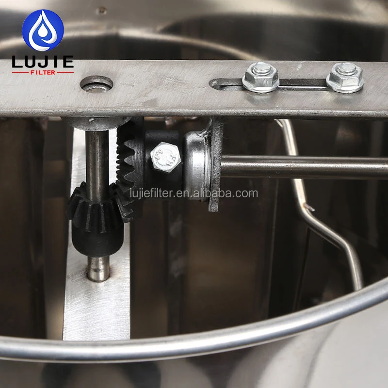 LUJIE фильтрация ручная 2 4 6 8 10 12 рамка пчелиный медовый аппарат Botom 6 рамка радиальный экстрактор меда