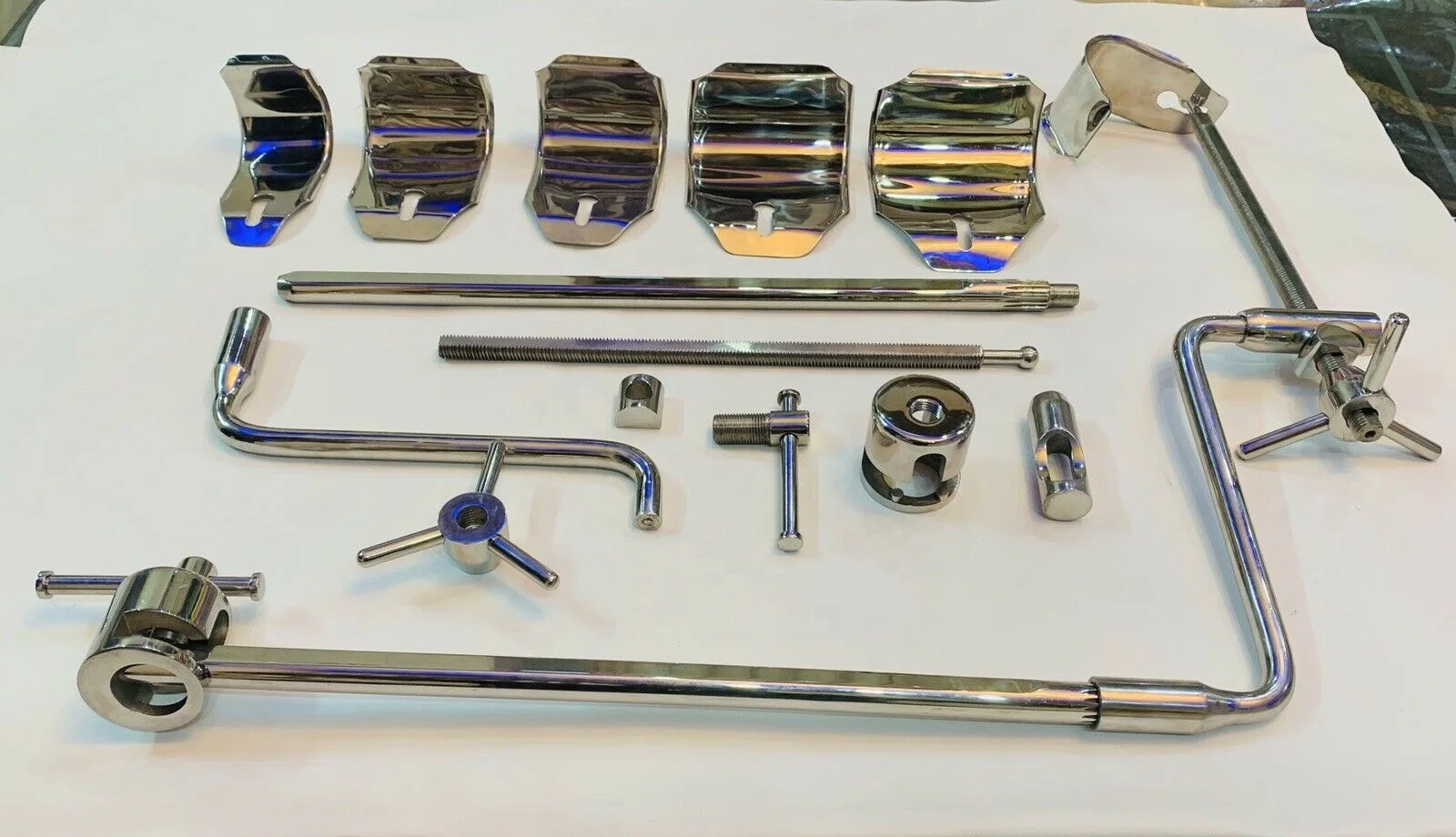 
Omni Tract Surgical Table Mounted Abdominal Retractor with blades, clamps Set 