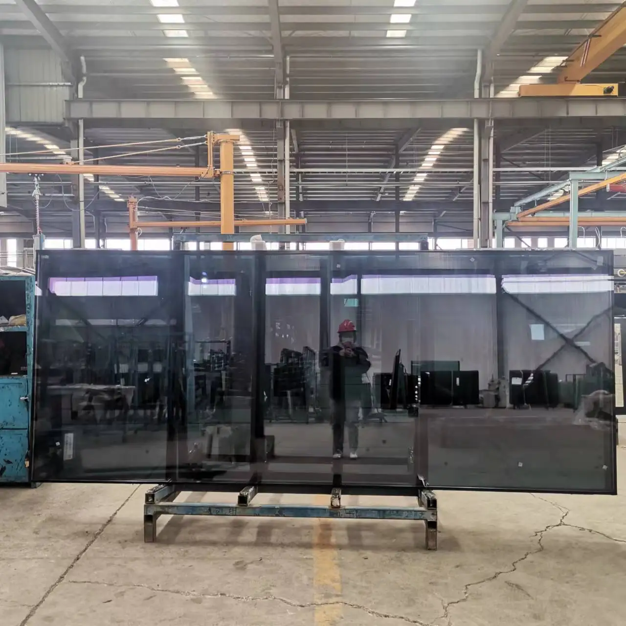 Hollow Insulated Building Facade Glass, Greenhouse Tempered Insulating Glass Panels, Double Glazing Glass