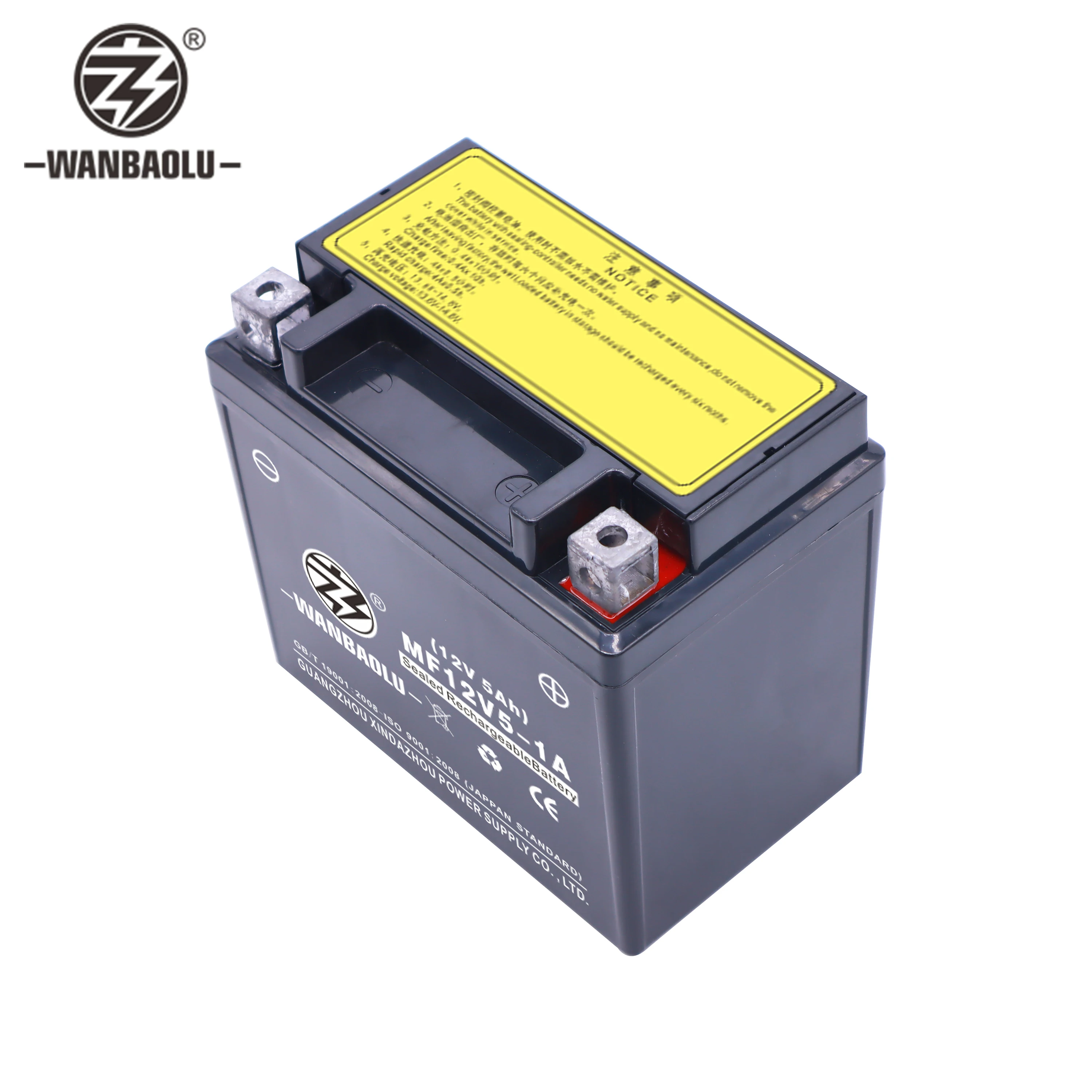  Оптовая продажа запчасти для мотоциклов 12В 5AH YTX5L-BS YTZ6S