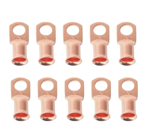 Производитель OEM изолированный кабель обжимные наконечники электрические латунные