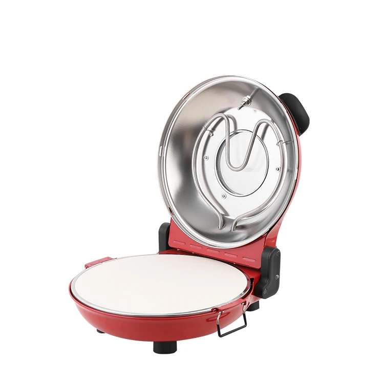 China Manufacturer Fast Food Big Size Electric Pizza waffle Maker In Italy Built In Pizza Oven