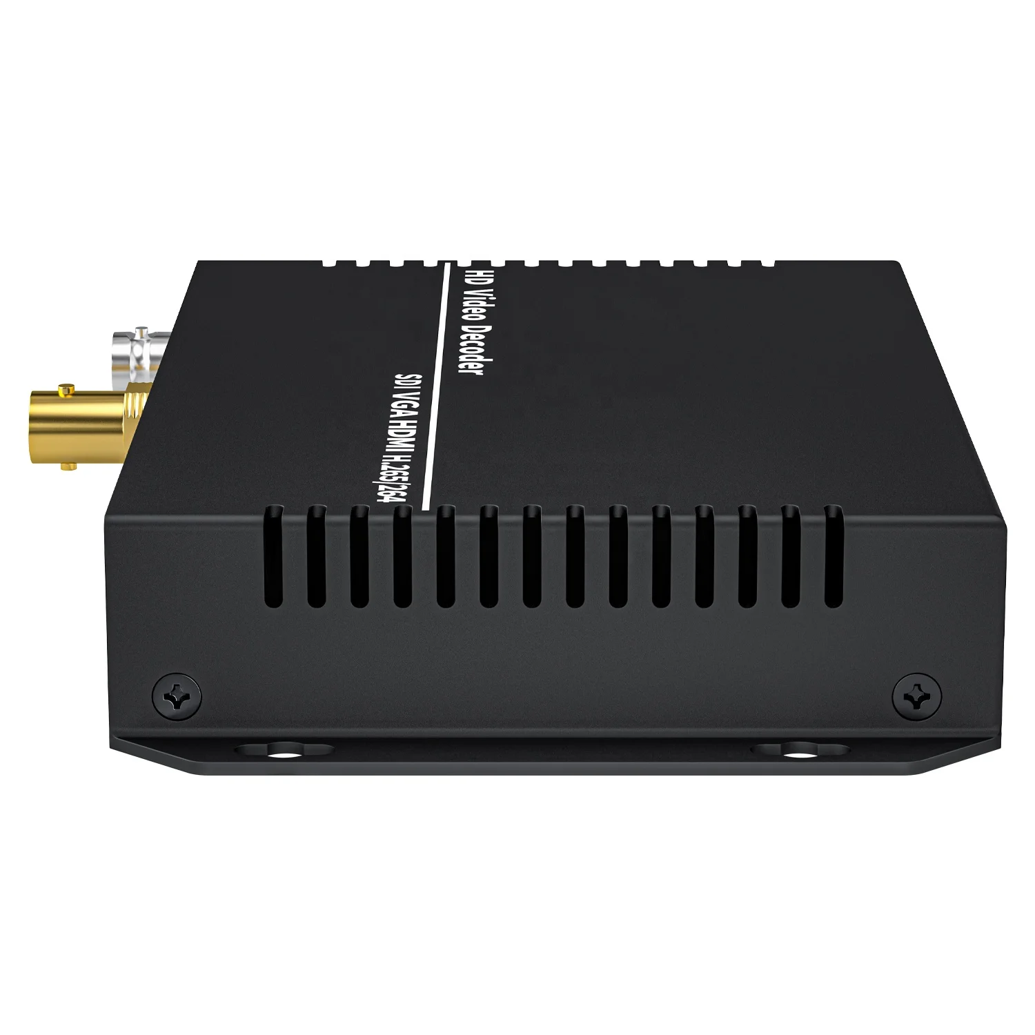 Unisheen SRT RTMP RTSP Multi View SDI 4K H.265 H.264 Video Decoder Topbox Player VGA HDMI Output