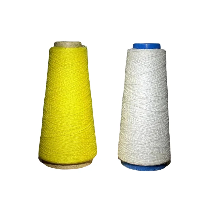 Professional Factory Eco-Friendly Knitted Polyester Yarn Knitting Yarn Cone