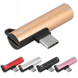 2 in 1 Type-c to USB c and 3.5mm earphone Jack
