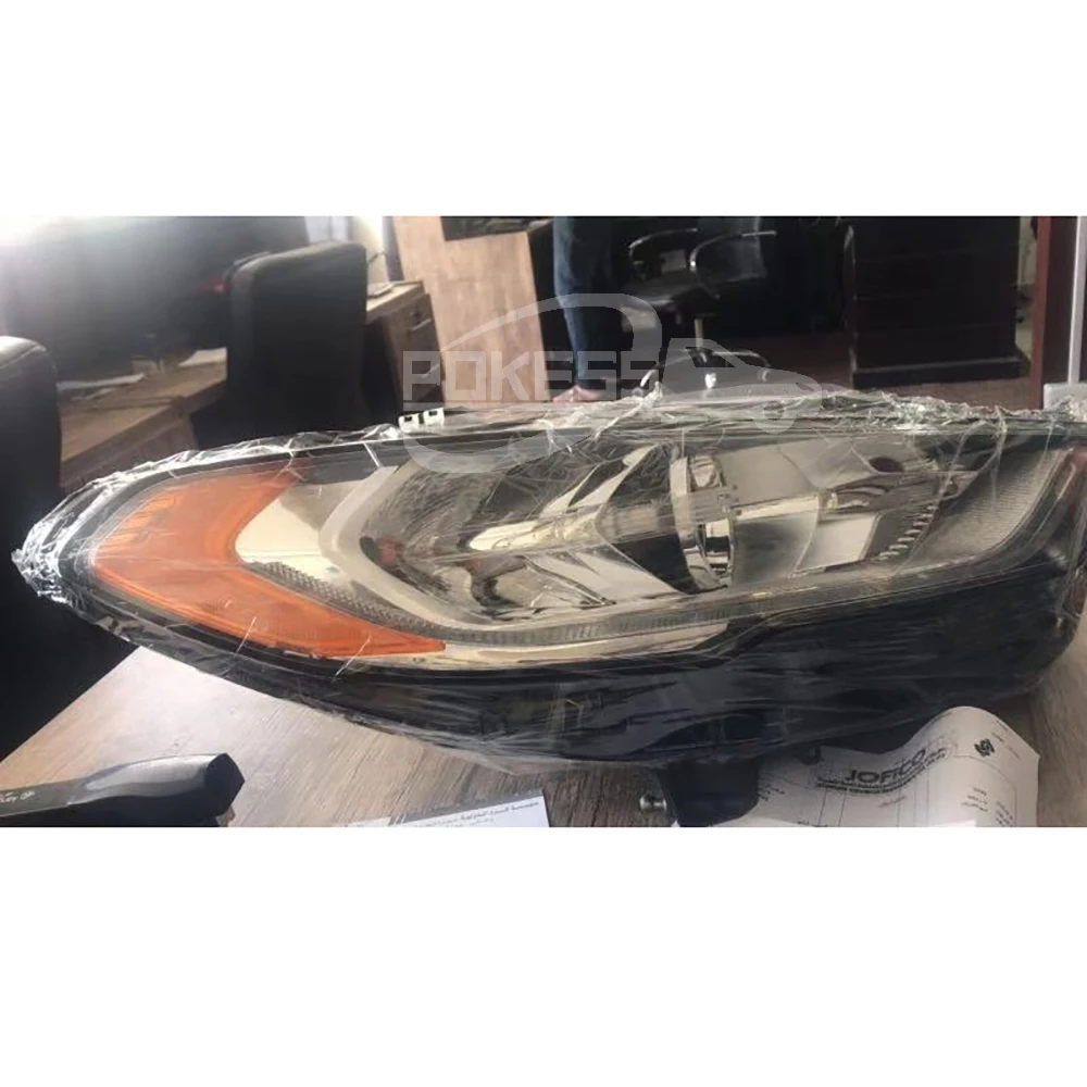 For Ford Mondeo Headlights Scheinwerfer HS7Z13008E HS7313W030AH Headlight Headlamp for Ford Fusion 2017-2019
