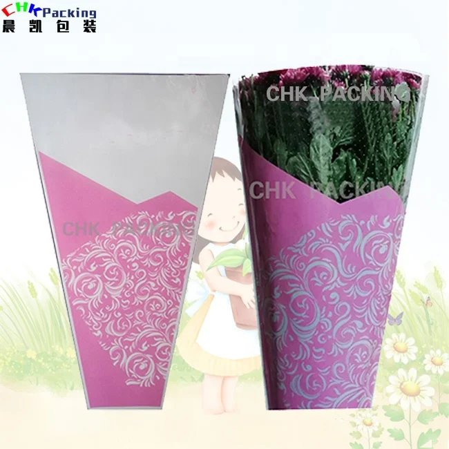 Korean plastic non-woven waterproof mesh wrap bouquet paper for wrapping fabric single sinowrap fresh flower sleeves
