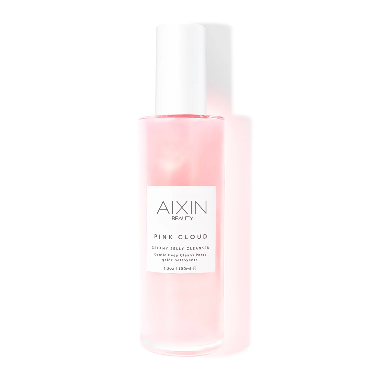 Aixin Face Cleansing Wash  Makeup Remover Cleaning Gel Soothing Gentle Pink Cloud Jelly Face Cleanser
