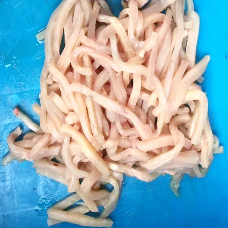 Large Capacity Fresh Meat Cutting Machine / Pork Strip Slice Equipment