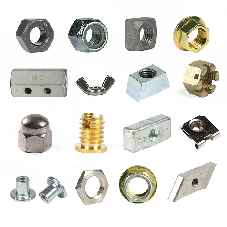 JM Brand Customized Brass Threaded Insert Nut for Plastic Wooden Mold