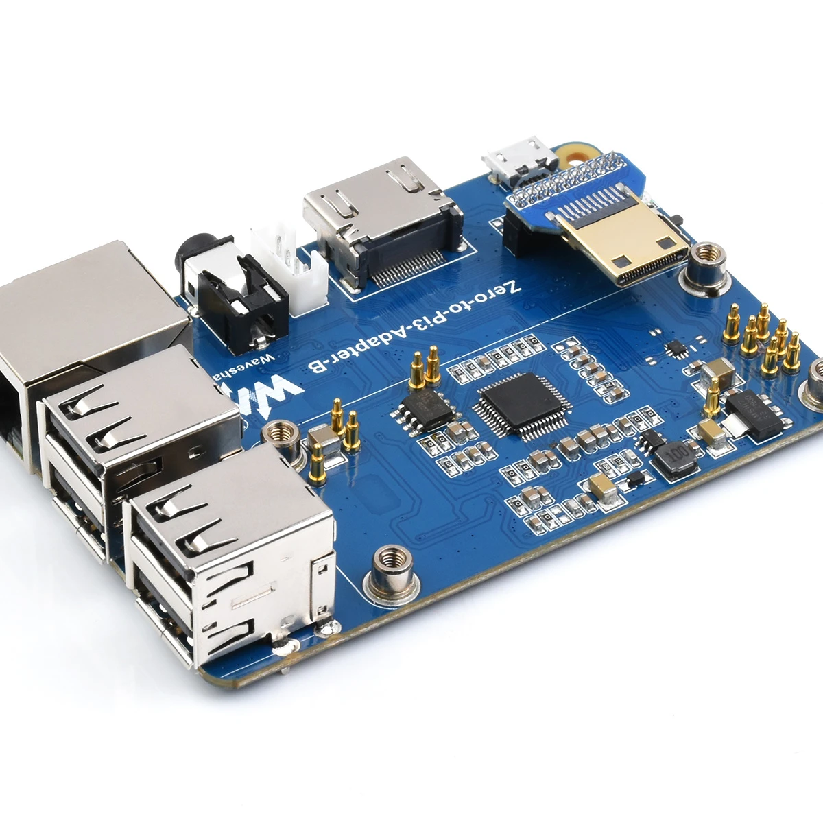 WM8960 Hi-Fi Sound Card HAT for Raspberry Pi, Stereo CODEC, Play/Record