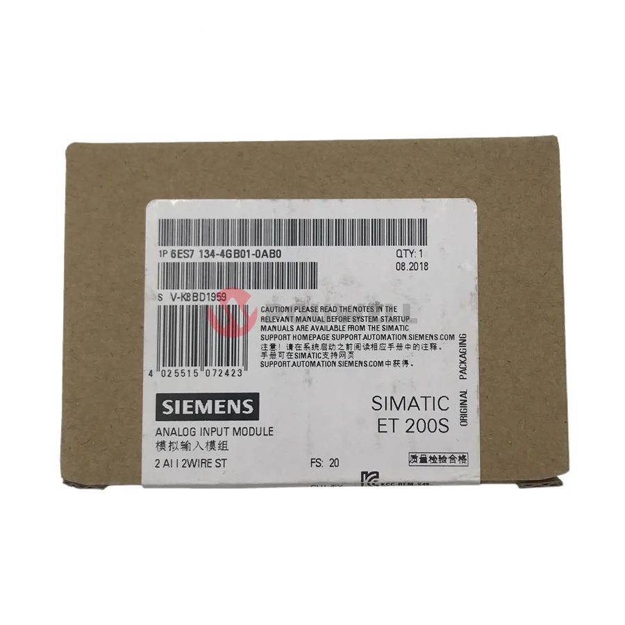 Siemens PLC SIMATIC DP Analog Electronic Module 6ES7 134-4GB01-0AB0 for ET 200S